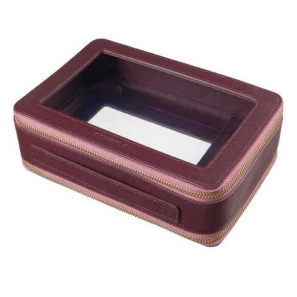 Truffle Clarity Jumbo Jetset Case in Wine - New in Package - Rare/Discontinued